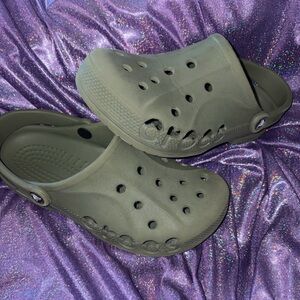 Army Green Crocs